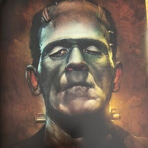 Frankenstein Art Print 8x10